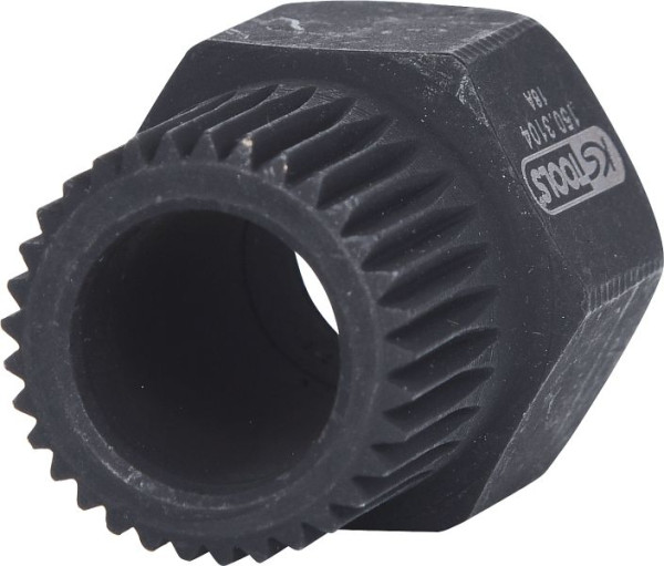 KS Tools meertandige wisselplaat 22,0 mm, 33 tanden, geboord, 150.3104