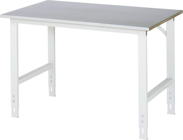 RAU werktafel Tom serie (basistafel), B1250 x D800 x H760-1080 mm, 06-625ES80-12.12