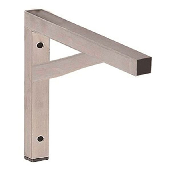 Gastro-Inox wandhouder van RVS AISI 430 (40x40 mm) voor werkblad 700 mm, 301.098