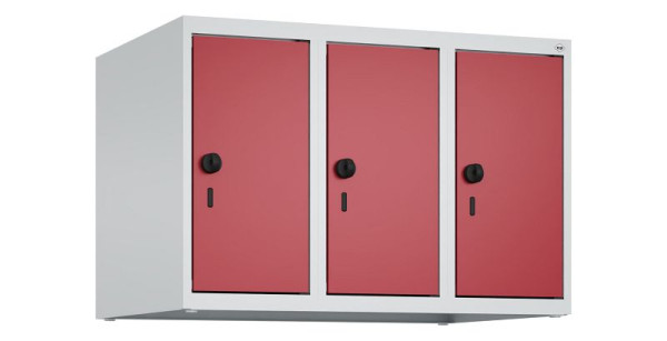 C+P kastopzet Classic PLUS, bovenkast, 7035, veiligheidsdraaigrendel, 500x750x500mm, robijnrood, 080090-39 S10001