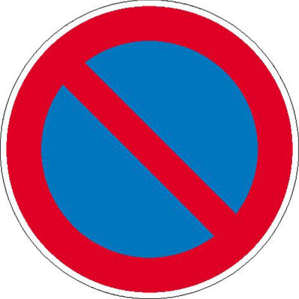 Stein HGS HGS verkeersbord, beperkt niet stoppen, 400 mm / aluminium, reliëf, 11.5177