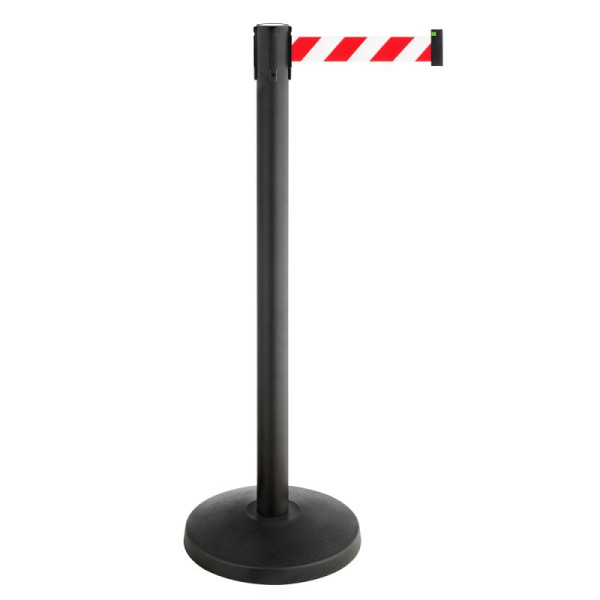 Stein HGS HGS personengeleidingssysteem -P-Line Allround-, rood/wit diagonaal (gearceerd), zwart, 34864-0202
