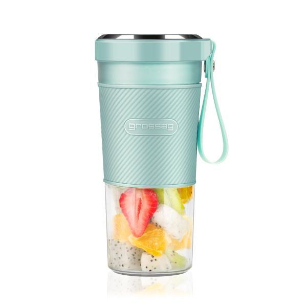 grossag Akku Smoothie Mixer to-go, Türkis, MX 10.05