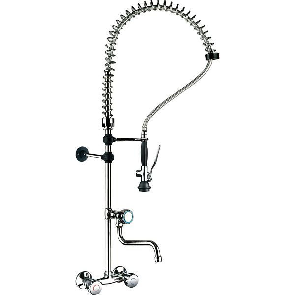 Stalgast serviesdouche met mengkraan, tweegatsmontage, met kraan, twee mengkranen, SM2202870