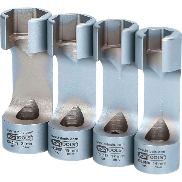 KS Tools speciale injectieleidingsleutelset, 4-delig, 405.0155