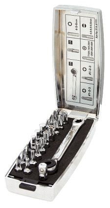 KS Tools 1/4" CHROMEplus bitset, 20-delig, 918.4520