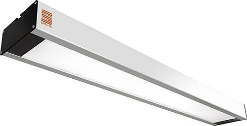 Bedrunka + Hirth LED draadloze werkpleklamp 1200 basic-line dimbaar, afmetingen in mm (BxDxH): 1186 x 135 x 57, 03L11M27-65D