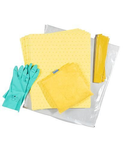 DENSORB bindmiddel noodset in draagtas met matten en kussens, speciaal, 282-157