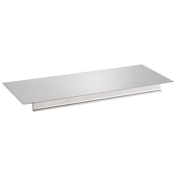 APS display-/gebakbord, 40 x 16 x 2,5 cm, 18/10 roestvrij staal, 00047