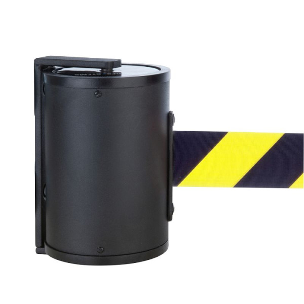 Stein HGS HGS wandbandcassette -P-Line -, zwart/geel diagonaal (gearceerd), bandlengte: 10 m, 36830