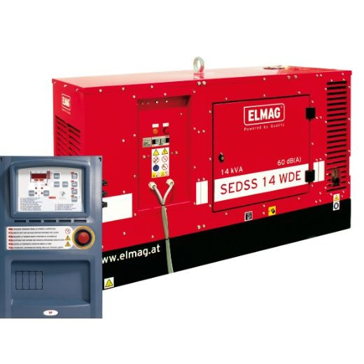 ELMAG noodstroom compleet pakket SEDSS 44WDE-ASS, DIESEL stroomgenerator met KUBOTA V3800DIT motor, 00553