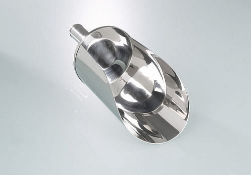 DENIOS roestvrijstalen schepje 1.4301, inhoud 1000 ml, Ø 100 mm, 281766