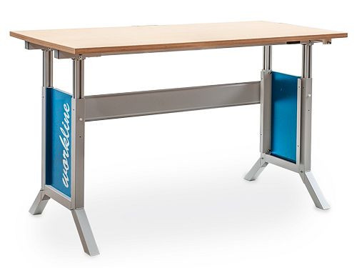 Bedrunka+Hirth workline basisframe met werkblad, diepte 750, elektrische hoogteverstelling, afmetingen in mm (BxDxH): 1500 x 750 x 1100, 07.75.15AHVE