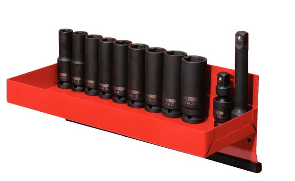 KS Tools 1/2" zeskant-krachtdoppenset, lang, 13-delig, 515.0612