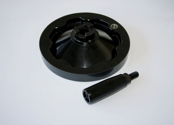 ELMAG handwiel compleet voor dwarsvoeding, voor MFB 45 TGV/GLH, 9802525