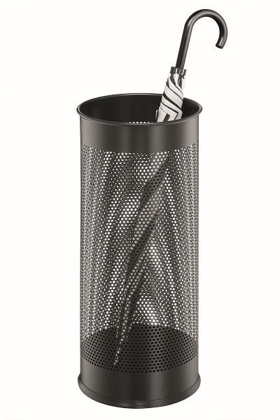 DURABLE paraplubak metaal rond 28,5, zwart, 335001