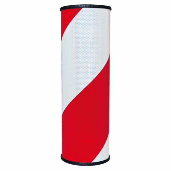 Stein HGS HGS verkeersleidingszuil -Twiggy-, 500 mm/rood-wit/links wijzend, folie type II, 732682t2
