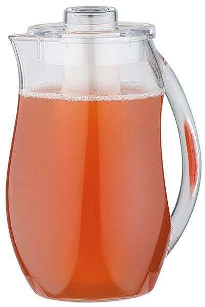 APS sap-/waterkan, 19 x 13 cm, hoogte: 27 cm, MS, transparant, met ijswaterslang, zonder slang ca. 2,8 liter, 10769