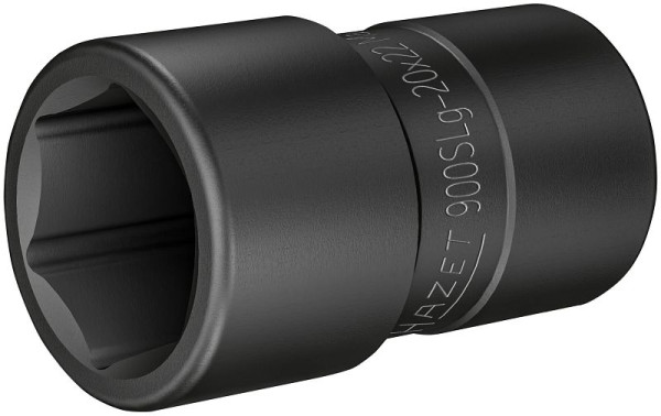 Hazet dop FORD wielbouten 900SLG-20X22, vierkant 12,5 mm (1/2 inch), buiten zeshoekig trekprofiel, 20 x 22 mm, 900SLG-20x22