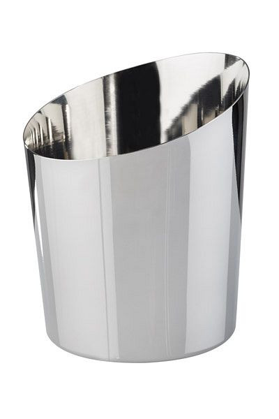 APS serveeremmer/beker, Ø 9,5 cm, hoogte: 8,5/11,5 cm, RVS, 0,45 liter, -SNACK HOLDER-, 40605