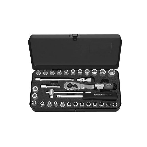 MATADOR dopsleutelset, zeskant, TORX® 2136