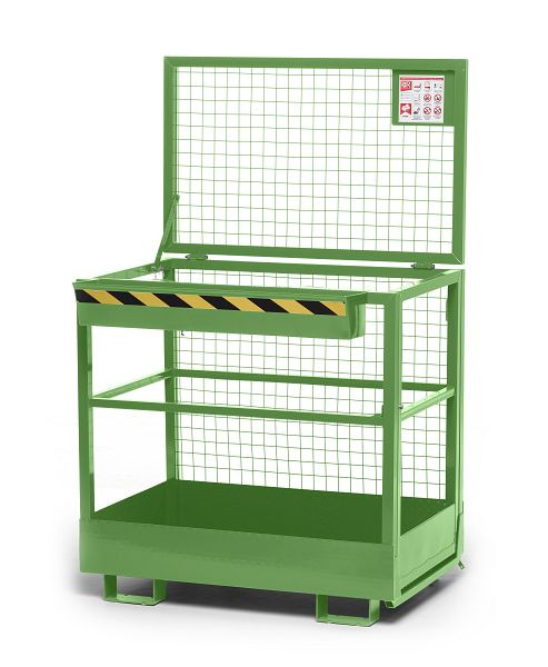 RR Industrietechnik werkmand type RAK RAL 6011, 100400102