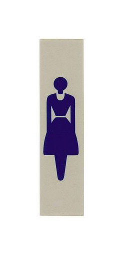 Contactbord VROUW (symbool), 7673/012