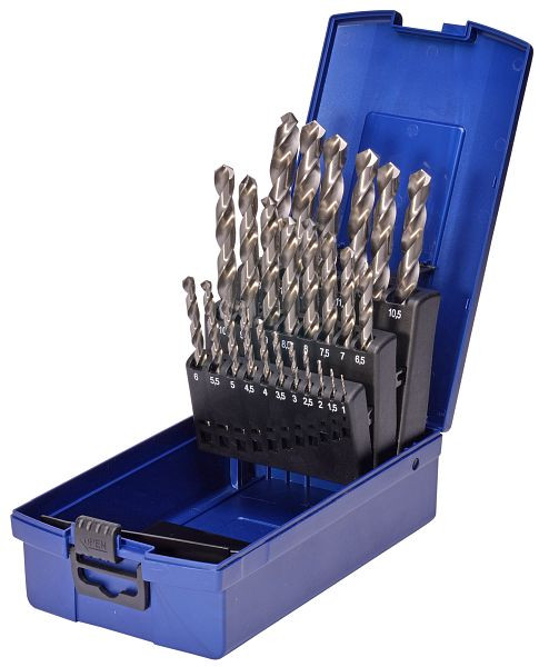 SW-Stahl spiraalborenset, HSS-G, 1-13 mm, 25-delig, 81325L