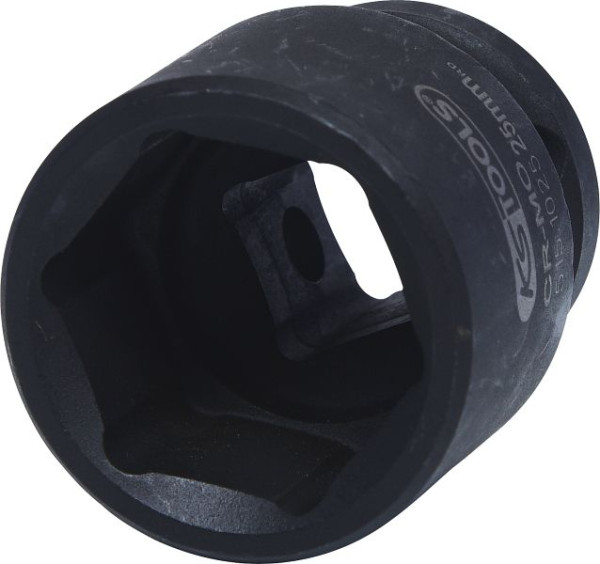 KS Tools Slagdop 1/2" zeskant, kort, 25 mm, 515.1025
