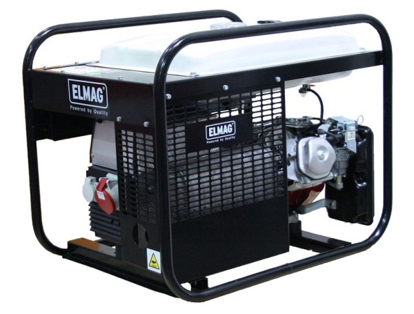 ELMAG stroomgenerator SEBS 6510WD/25, met HONDA motor GX390 (geluiddicht, ALLEEN 96 LWA), 53155