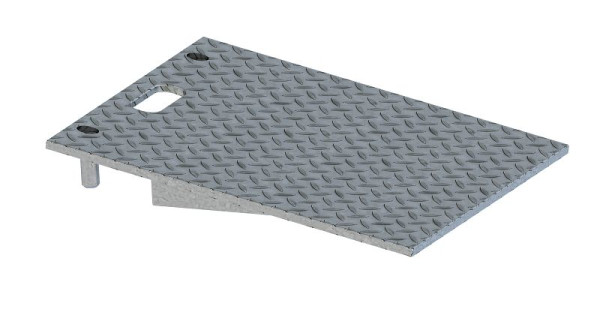 Schake oprit 350x400x95mm, verzinkt, 33931-11