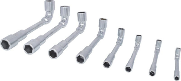 KS Tools ULTIMATEplus dubbele doppenset, gebogen, 8-delig, 517.0452