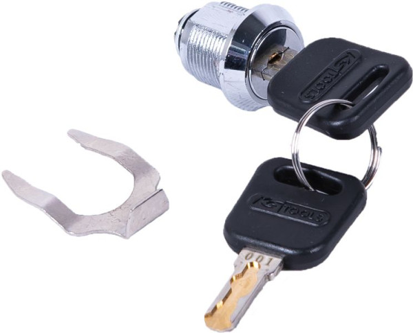 KS Tools slot & 2 sleutels, slot nummer 1 voor PERFORMANCEplus werkplaatswagen, 873.7014-R201P