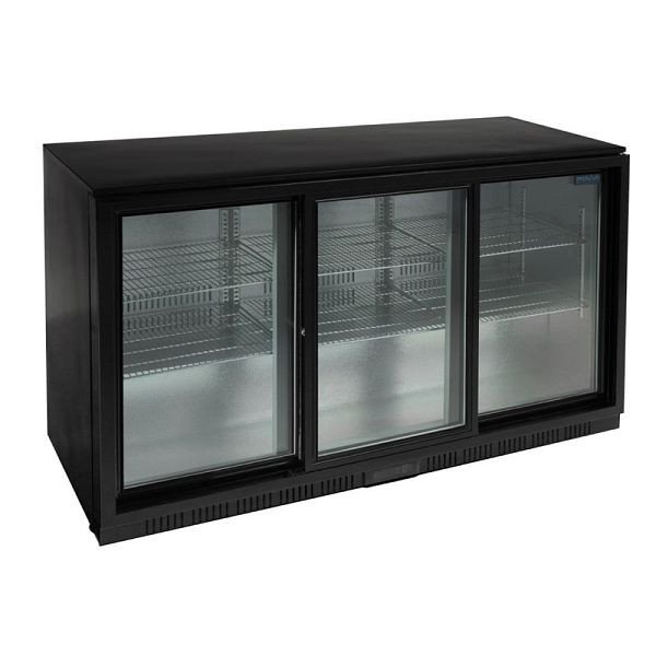 Polar G-serie laag model barkoeling drie schuifdeuren 320L, GL013