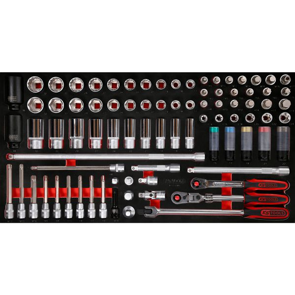 KS Tools PERFORMANCEplus gereedschapset 85-delig 1/2' dopsleutel, 813.0085