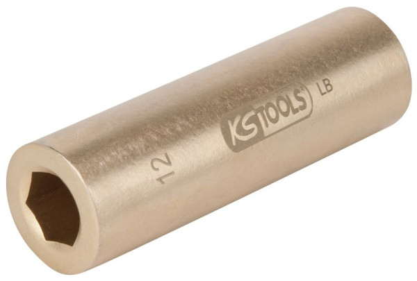 KS Tools BRONZEplus dop 1/2" 10mm 6-kant lang, 963.1232
