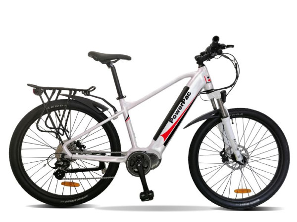 PowerPac elektrische fiets middenmotor mountainbike 27,5" model 2021, MB2022