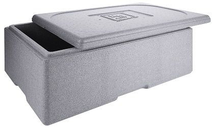 Contactdoos EPS GN 1/1, 29 l 60 x 40 x 24,5 cm, grijs, 6832/240