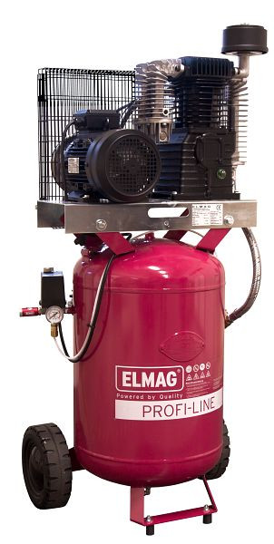 ELMAG compressor PROFI-LINE, PL-V 600/10/100 D (mobiel, met filterregelaar), 11050