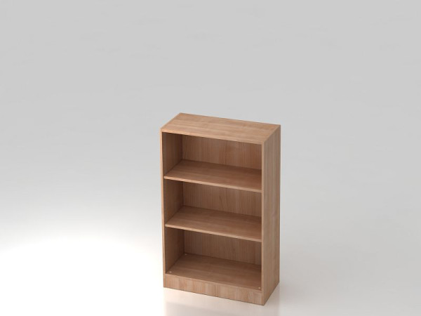 Hammerbacher plank 3OH, onderpaneel van notenhout, 80x40x127 cm (BxDxH), V6500/N