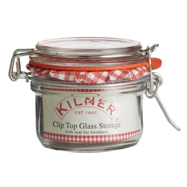 Kilner metselaarpot met scharnierdeksel 125ml, GG780
