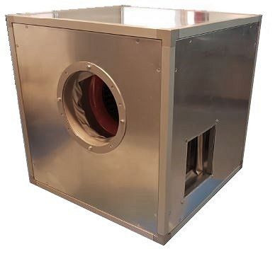 AIRFAN box unit centrifugaalventilator, 130 kg, 3~/400 V: 2,1/0,75 kW 1400/900 tpm, 150 graden werking, CSBD350AT