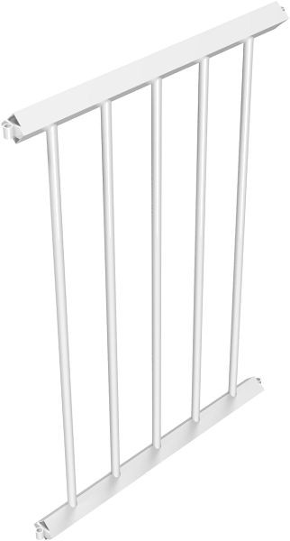 Schake beschermhekrooster, hekpaneel, hartafstand: 750 mm, thermisch verzinkt en wit gecoat, 418_07BW