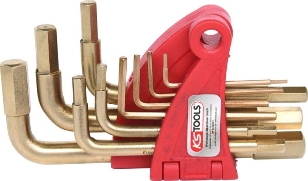 KS Tools BRONZEplus inbussleutelset, 9-delig, 963.1513