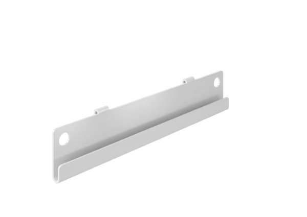 SOFAME mini-ophangrail B 145 mm voor het ophangen van zichtbare opbergdozen aan geperforeerde panelen, lichtgrijs RAL 7035, W010080160GC