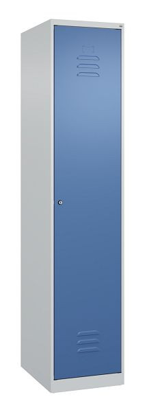 C+P Umkleidespind Classic PLUS, 1850x400x500mm, 7035/5023, Zylinderschloss, 080000-12 S10021