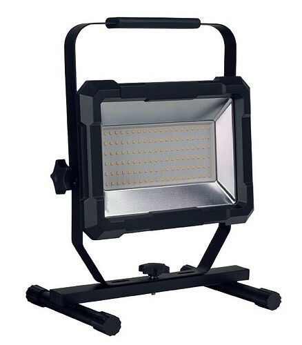 MMXX LED bouwplaatsspot 100 watt, 8.500 lumen, aluminium, metalen frame, IK08, 3m kabel, 60733