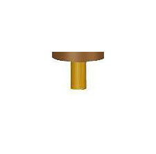 ELMAG messing diffusor voor brander CP161/162C (5 stuks), artikel 1619, 56892