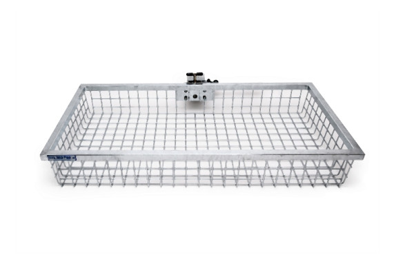 Achterdrager Optimaal, neerlaatbaar met snelsluiting in maat 1200 x 600 x 175 mm, 101468