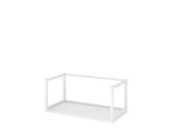 Hammerbacher FlexWall metalen frame 80 cm, 1 OH, wit, VFWR18/W